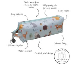 Little Lund Pencil Case Woodland - Image 3
