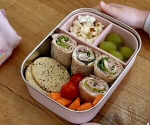 Little Lund Lunch Box 1200ml Birds - Image 3