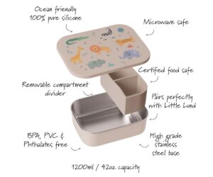 Little Lund Lunch Box 1200ml Safari - Image 4