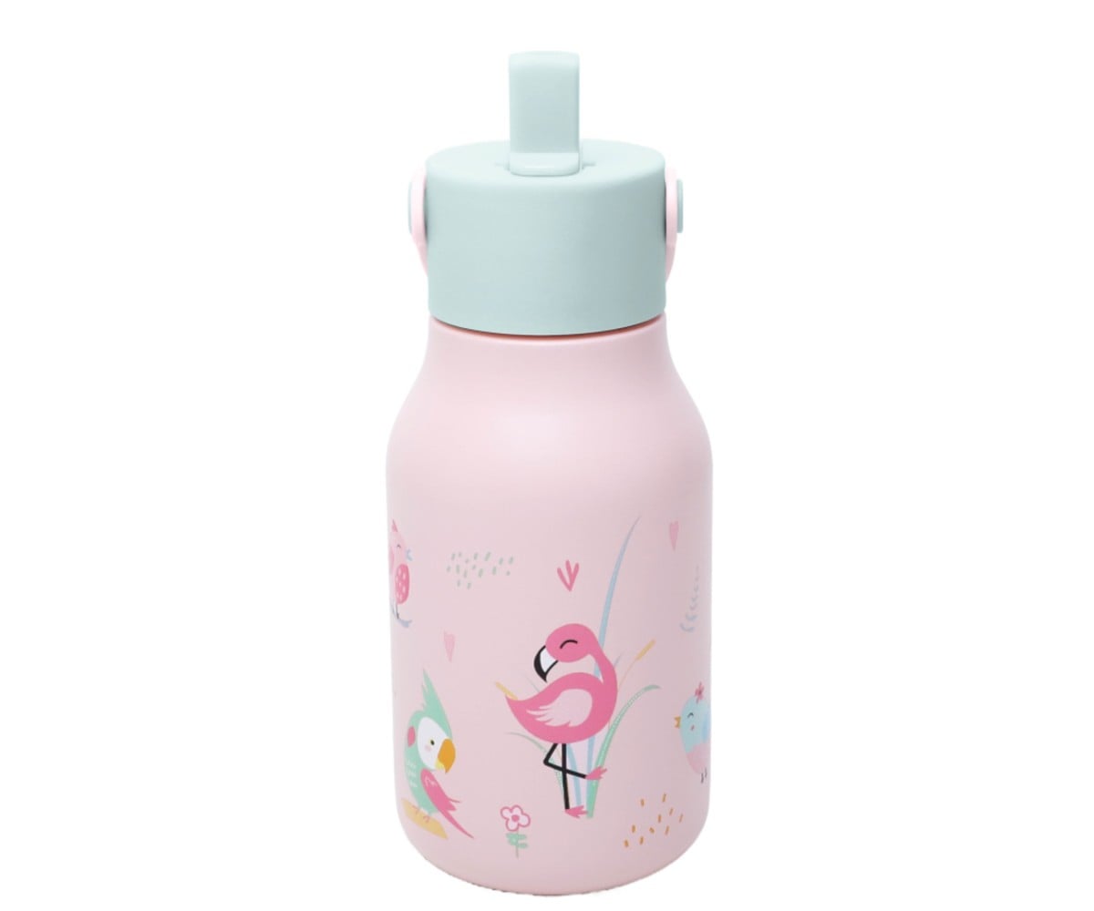 Little Lund Water Bottle 400ml Birds
