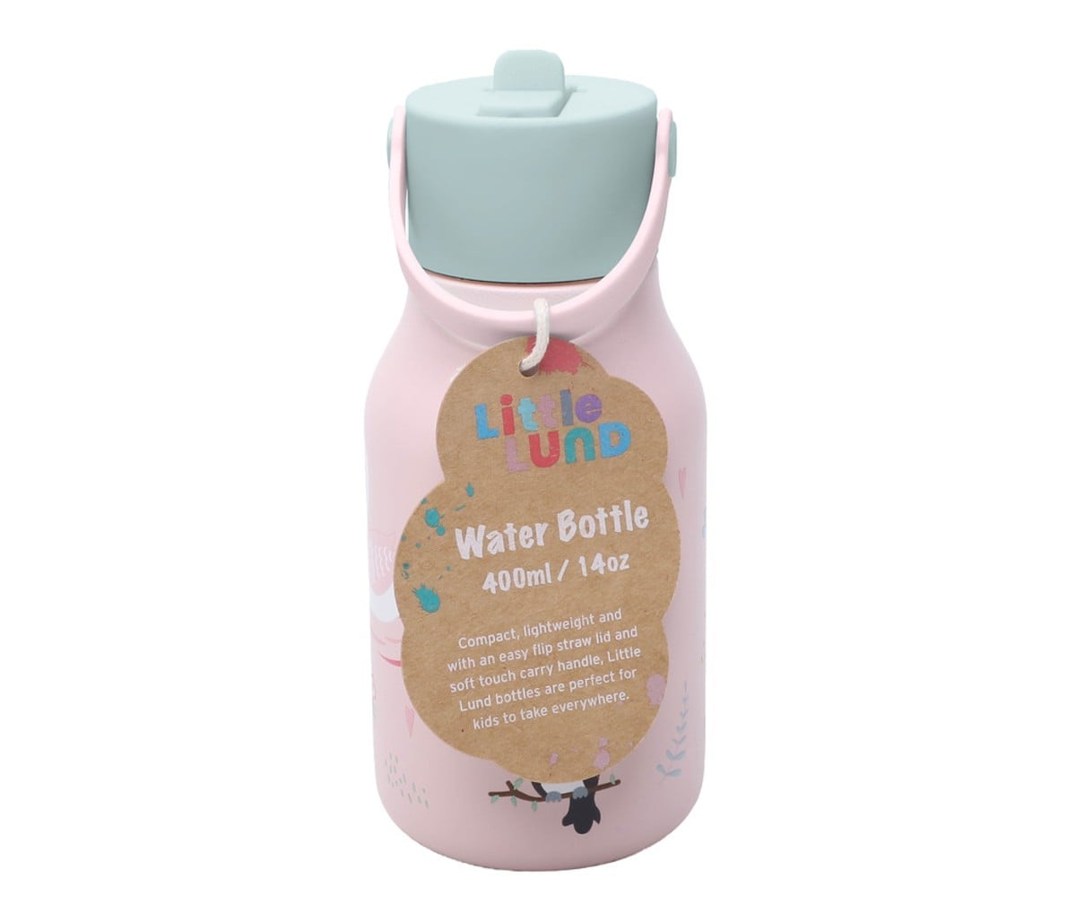 Little Lund Water Bottle 400ml Birds - Image 7