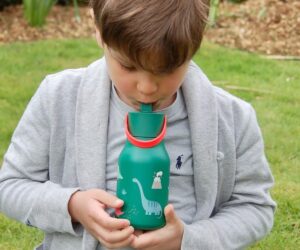 Little Lund Water Bottle 400ml Dino - Image 2