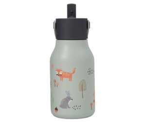 Little Lund Water Bottle 400ml Woodland - Image 9