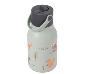 Little Lund Water Bottle 400ml Woodland