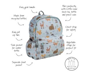 Little Lund Backpack Woodland - Image 5