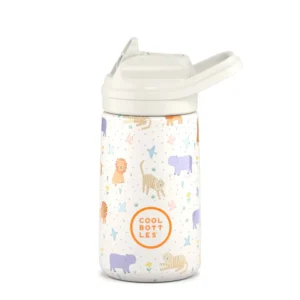 COOL BOTTLES Ανοξείδωτο παιδικό παγούρι Άγρια Ζώα 350ml - Image 3