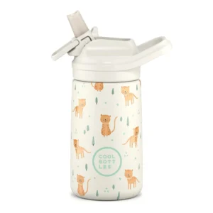 COOL BOTTLES Ανοξείδωτο παιδικό παγούρι Γατούλες 350ml