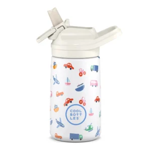 COOL BOTTLES Ανοξείδωτο παιδικό παγούρι Μικρές Ρόδες 350ml