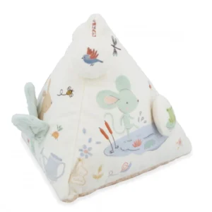 PETITES CHANSONS Υφασμάτινη πυραμίδα δραστηριοτήτων με ήχο Kaloo