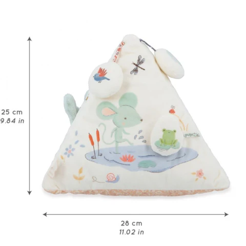 PETITES CHANSONS Υφασμάτινη πυραμίδα δραστηριοτήτων με ήχο Kaloo - Image 7