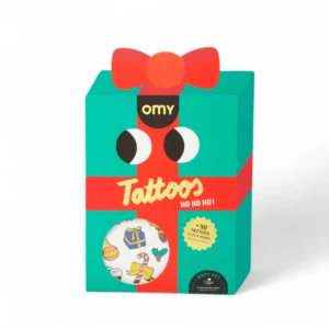 OMY Αυτοκόλλητα tattoos HO HO HO!
