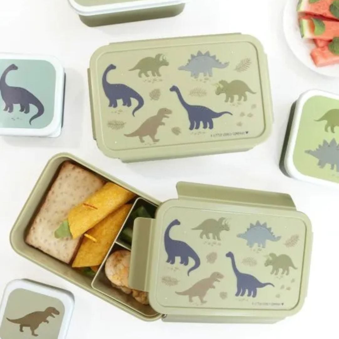 A little lovely company Δοχείο φαγητού Bento με χωρίσματα 1.2 L Dinosaurs - Image 3