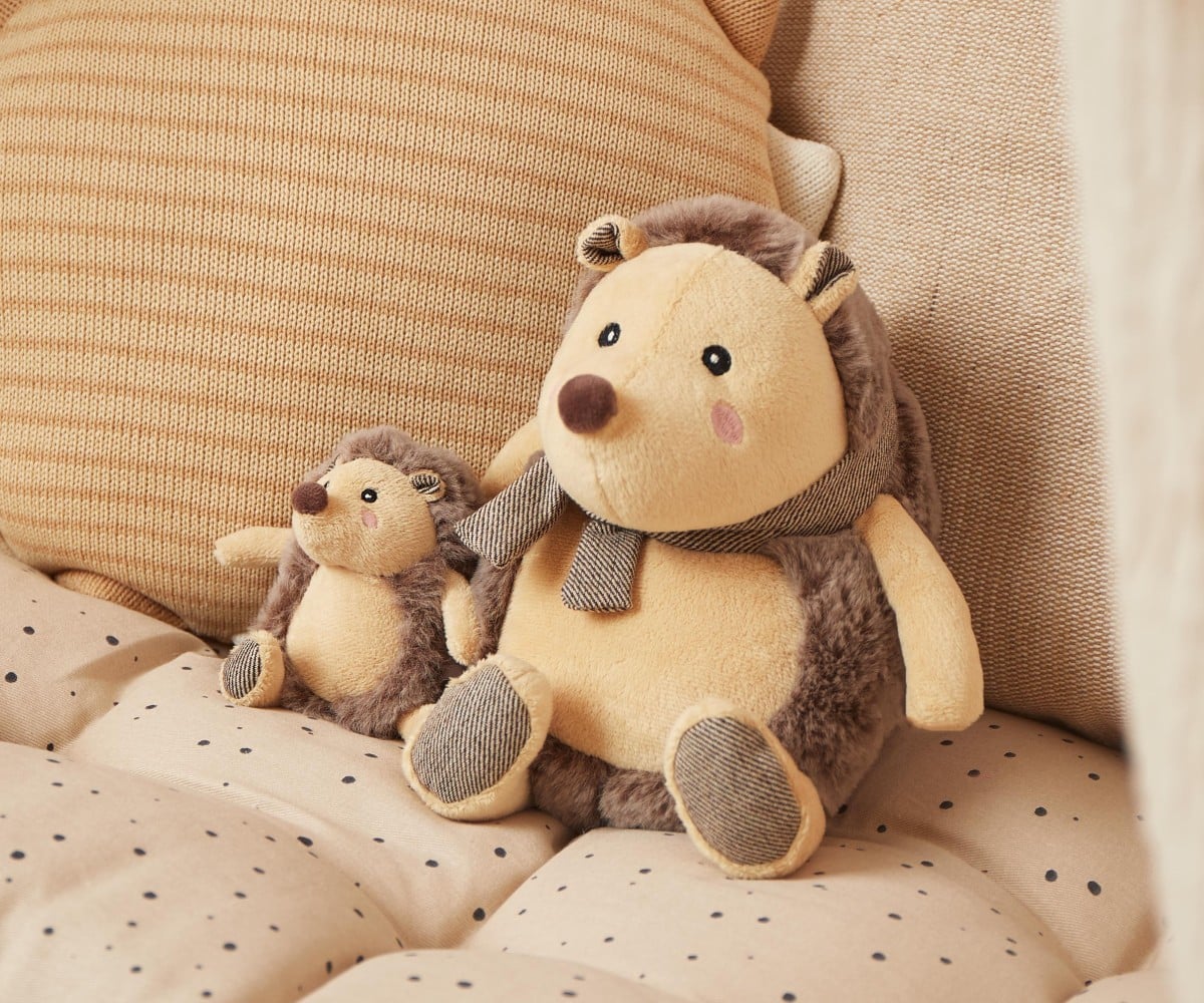 Bieco Μαλακό Λούτρινο Παιχνίδι – Κουδουνίστρα Σκαντζόχοιρος Piksi 12εκ - Image 3