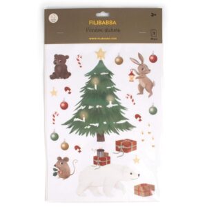 Filibabba Window Stickers Wonderful Winter Forest Friends