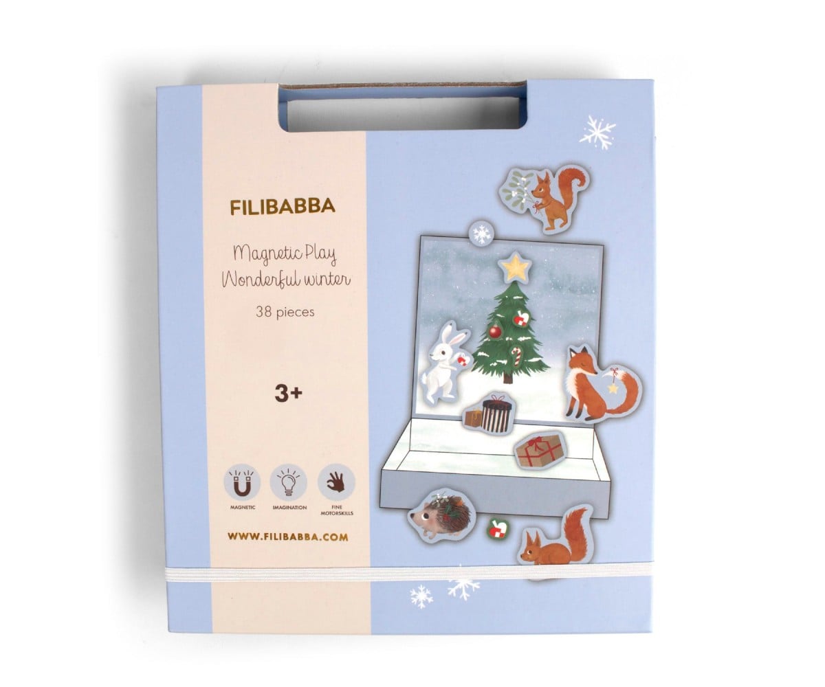 Filibabba Magnetic Fun Wonderful Winter Forest Friends - Image 3