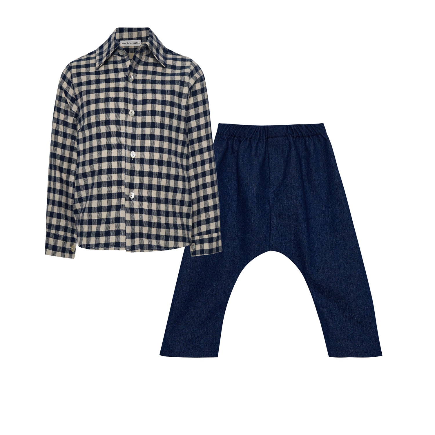 Βρεφικό ΣΕΤ Blue Moon TWO IN A CASTLE