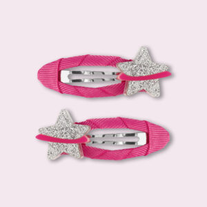 Mini Cools Παιδικά Κλιπς Μαλλιών HAIRPLANETSSILVER