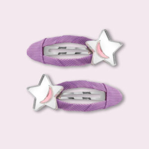 Mini Cools Παιδικά Κλιπς Μαλλιών HAIRMOONSTARSILVER