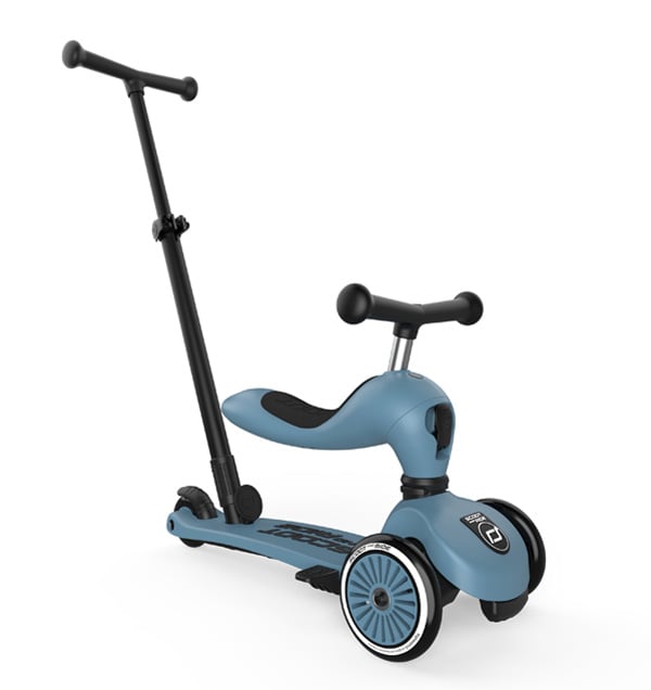 Scoot and Ride Παιδικό πατίνι Highwaykick 1 Push and Go Steel - Image 9
