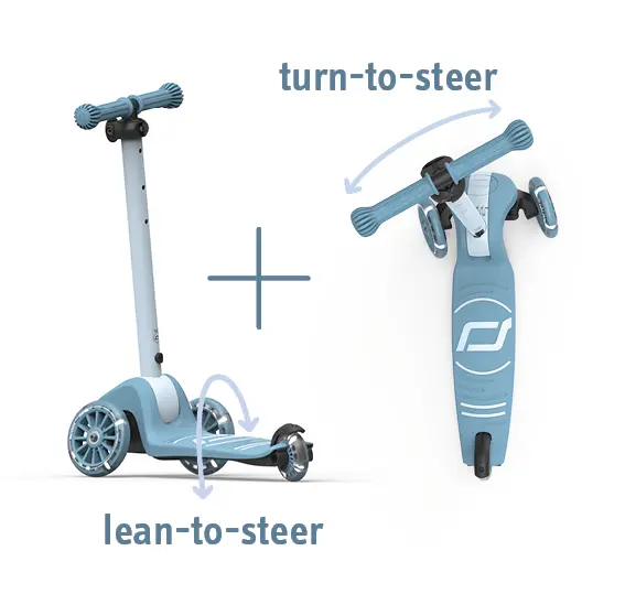 Scoot and Ride Παιδικό πατίνι Highwaykick 3S Steel - Image 9
