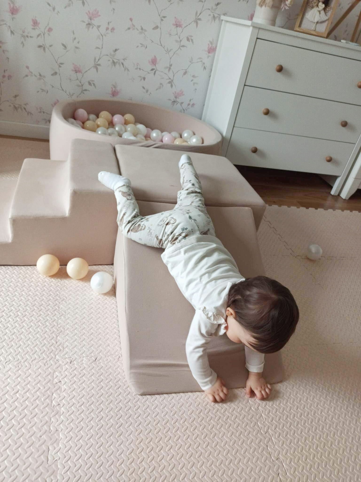 Γυμναστήριο αφρού 3 τεμαχίων pink - Image 2