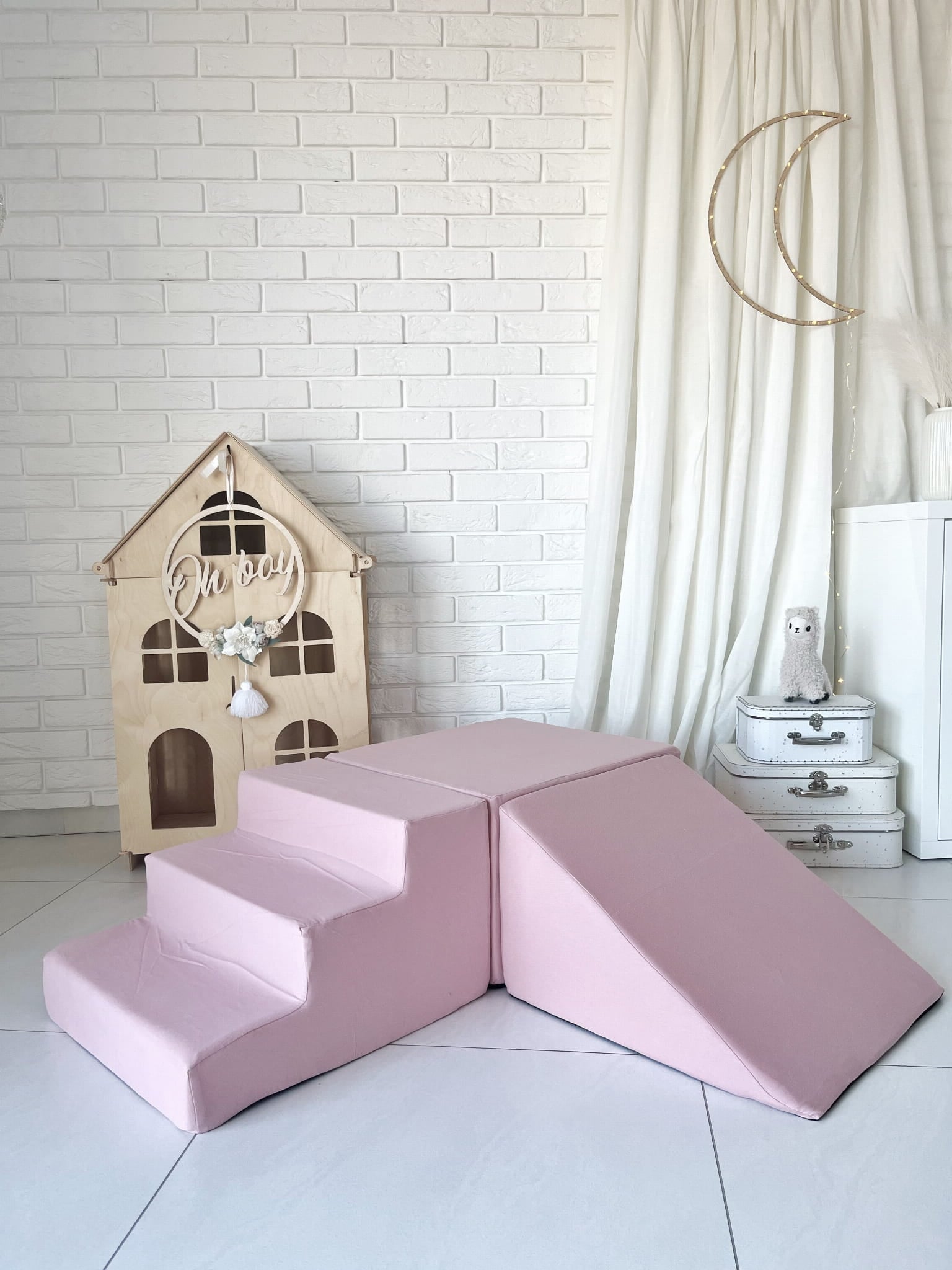 Γυμναστήριο αφρού 3 τεμαχίων pink - Image 3