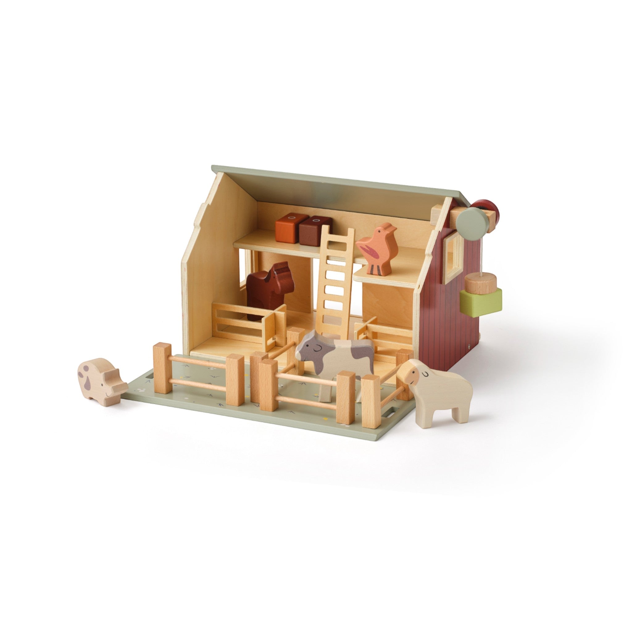 KIDS CONCEPT Ξύλινη φάρμα με ηλιακό πάνελ AIDEN - Image 5