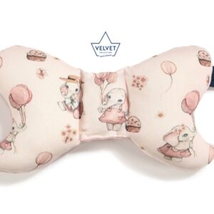 La Millou Organic Jersey Angel’s Wings Rossie Velvet Smoke Rose