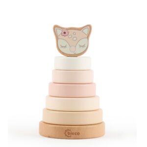 Bieco Ξύλινο Παιχνίδι Στοίβαξης Ελαφάκι Ella