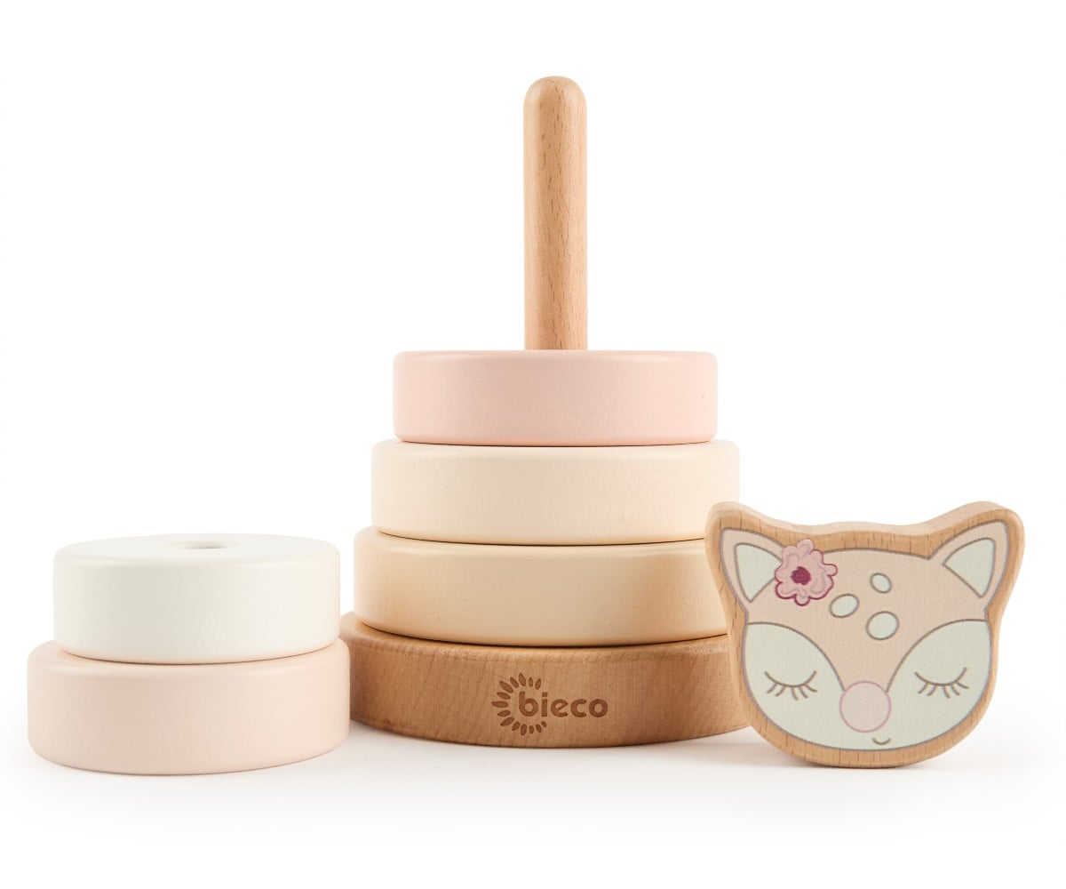 Bieco Ξύλινο Παιχνίδι Στοίβαξης Ελαφάκι Ella - Image 2