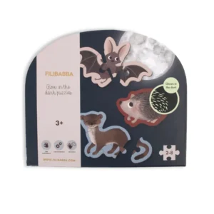 Filibabba Glow in the Dark Puzzle – Forest Friends