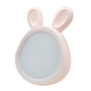 Mary’s Φωτιζόμενο Ηλεκτρονικό Ξυπνητήρι Κουνελάκι Ροζ