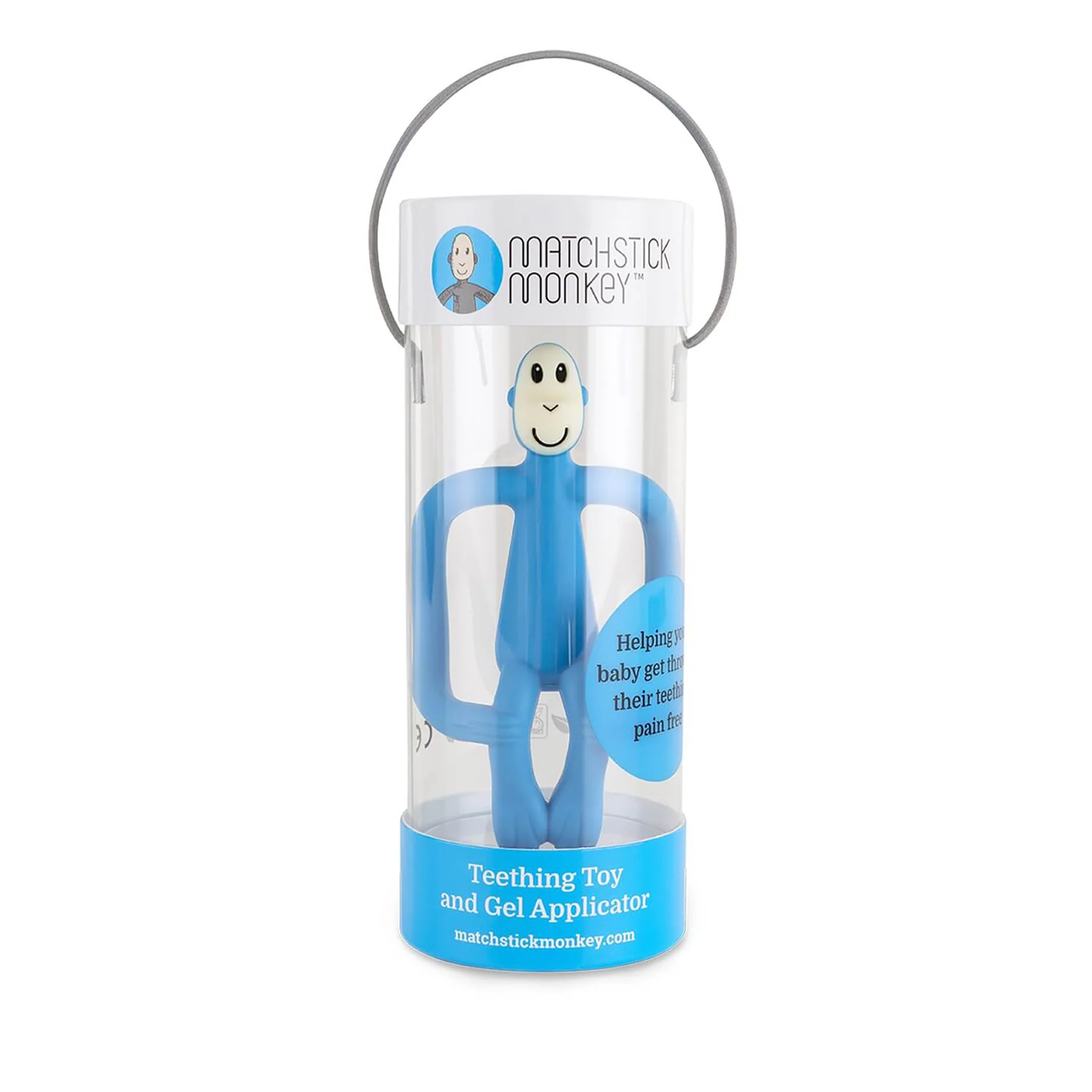 Μασητικό matchstick monkey LIGHT BLUE - Image 3