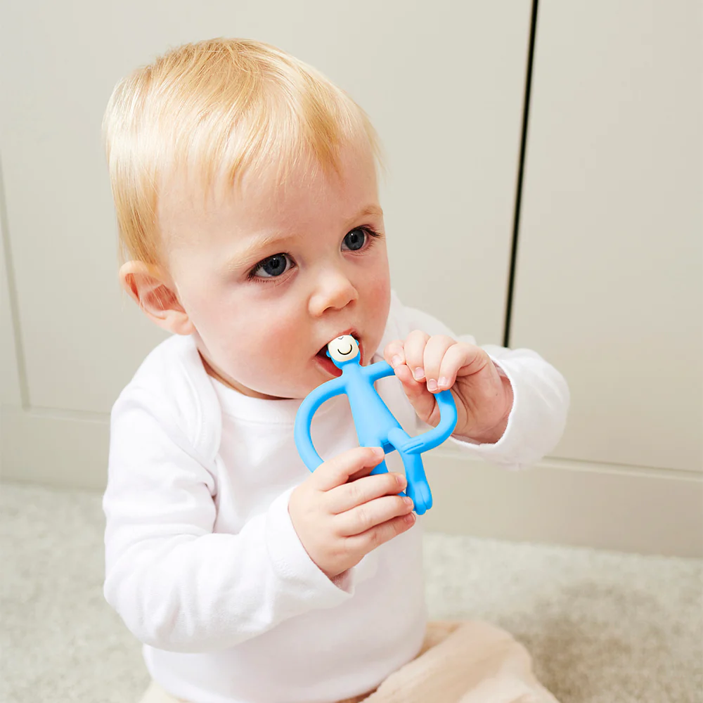 Μασητικό matchstick monkey LIGHT BLUE - Image 2