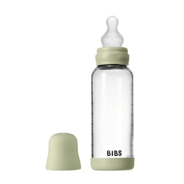 BIBS ΓΥΑΛΙΝΟ ΜΠΙΜΠΕΡΟ 240ml – SILICONE- SAGE