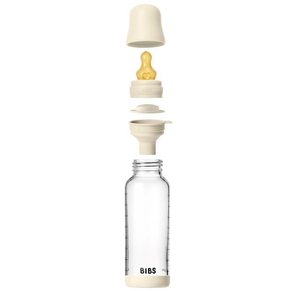 BIBS ΓΥΑΛΙΝΟ ΜΠΙΜΠΕΡΟ 240ml – LATEX – IVORY - Image 2