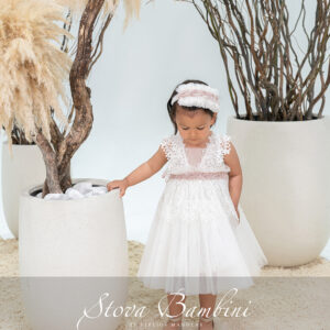 Βαπτιστικό Φόρεμα SS26 G20 Stova Bambini