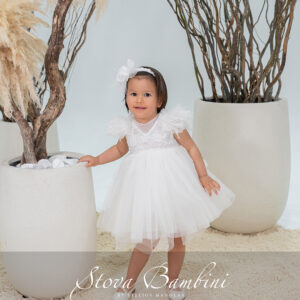 Βαπτιστικό Φόρεμα SS26 G17 Stova Bambini