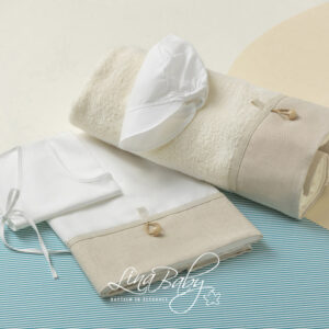 Λαδόπανα Βάπτισης Lina Baby Albert