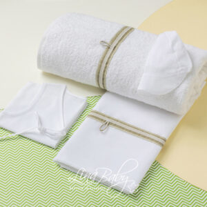 Λαδόπανα Βάπτισης Lina Baby Ολίβιος