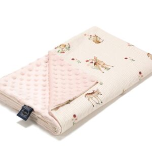 La Millou Λεπτή Κουβέρτα Bambiland – Powder Pink