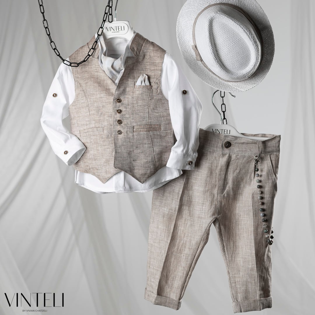 Βαπτιστικό Σύνολο SS26 EXC5502 Vinte Li - Image 2