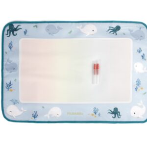 Filibabba  χαλάκι ζωγραφικής με νερό Christian’s Whale Tales