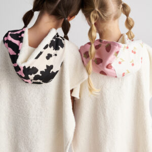 Two In A Castle Summer Gems Beach Poncho Pink