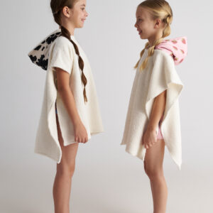 Two In A Castle Summer Gems Beach Poncho Green