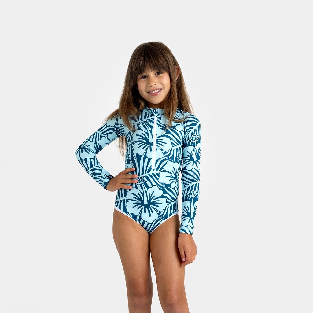 Μαγιό Θαλάσσης Beach&Bandits Hibiscus Blue - Image 3
