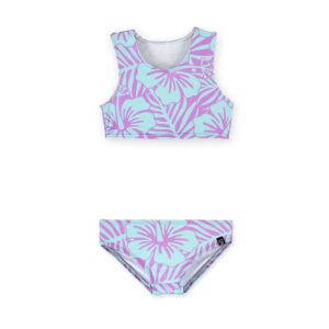 Beach&Bandits Hibiscus Violet Bikini Set