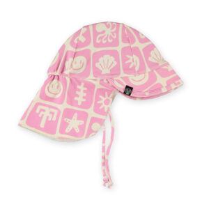 Καπέλο Βρεφικό Θαλάσσης Beach&Bandits Sea Smiley Pink(UPF50+)