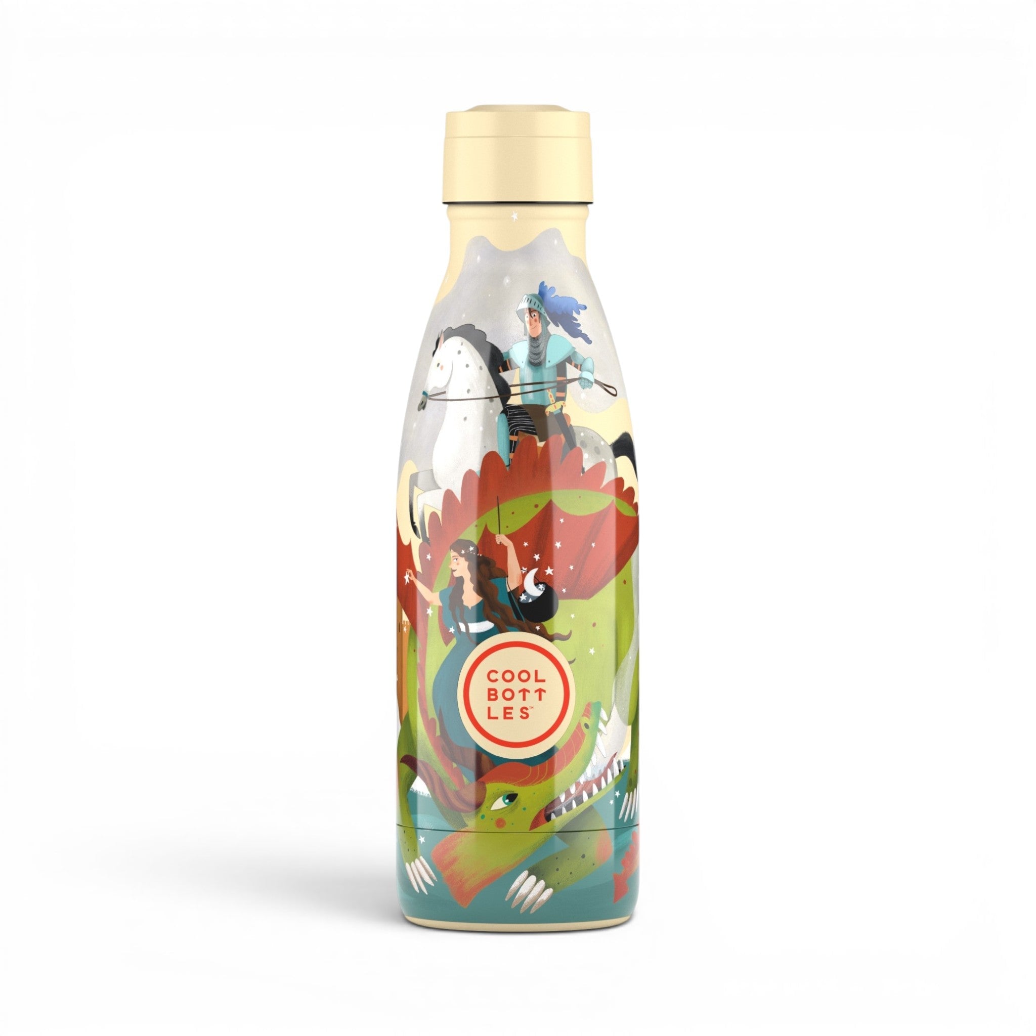 COOL BOTTLES Ανοξείδωτο παιδικό μπουκάλι Knight Legend 350ml - Image 5