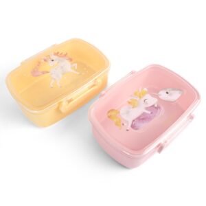 Filibabba Δοχεία Φαγητού 2 Pack Unicorn Shores